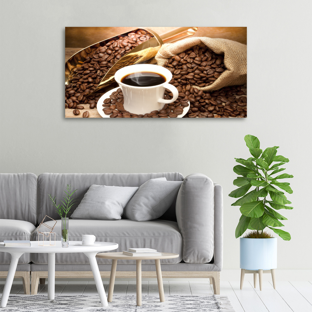 Tableau sur toile Tasse à café