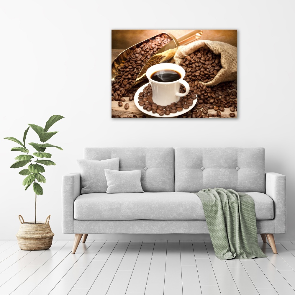 Tableau sur toile Tasse à café