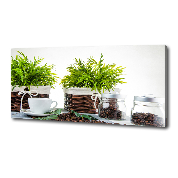 Tableau sur toile Motif de café