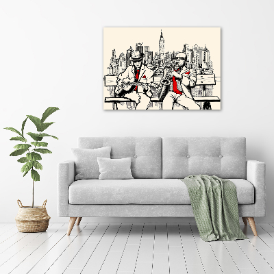 Tableau imprimé sur toile Le jazz à New York