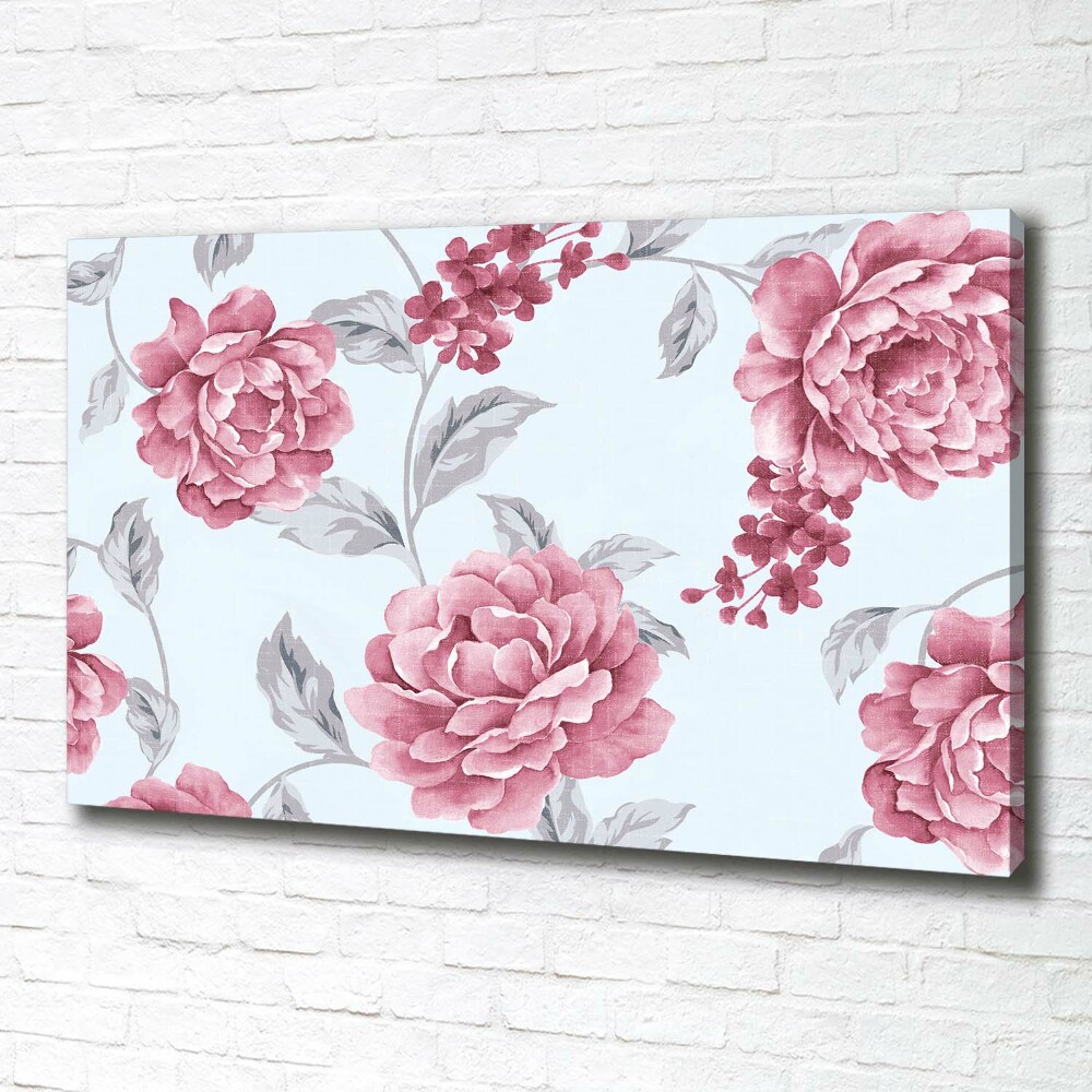 Tableau mural sur toile Pivoines