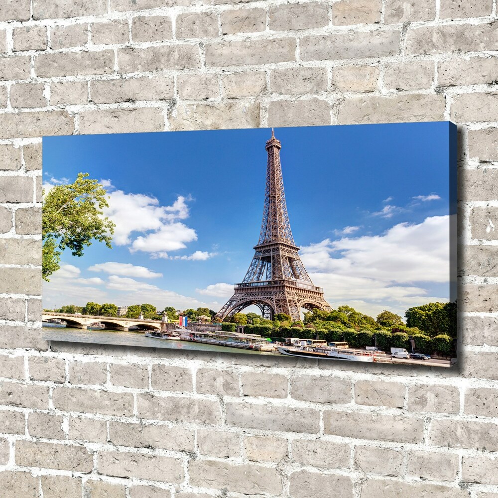 Tableau imprimé sur toile Tour Eiffel Paris