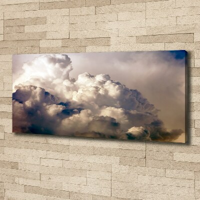 Tableau sur toile Nuages dans le ciel