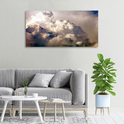 Tableau sur toile Nuages dans le ciel