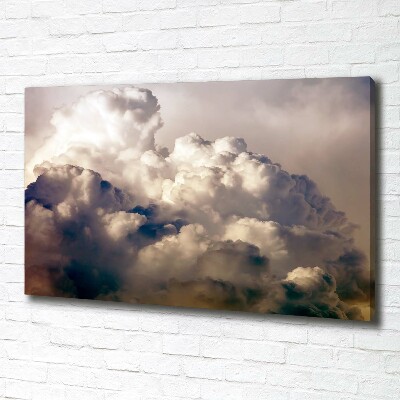 Tableau sur toile Nuages dans le ciel