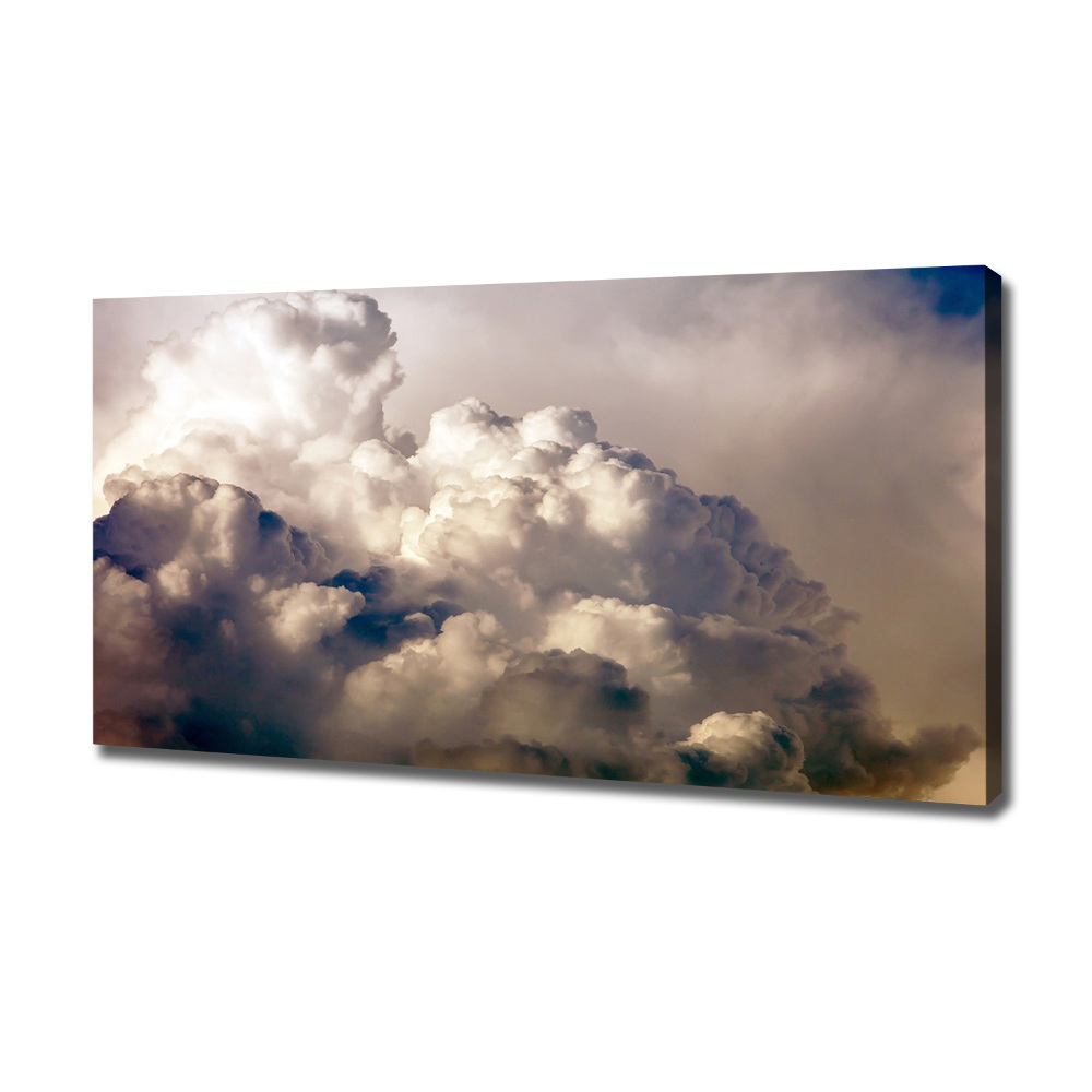 Tableau sur toile Nuages dans le ciel