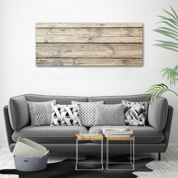 Tableau imprimé sur toile Fond en bois