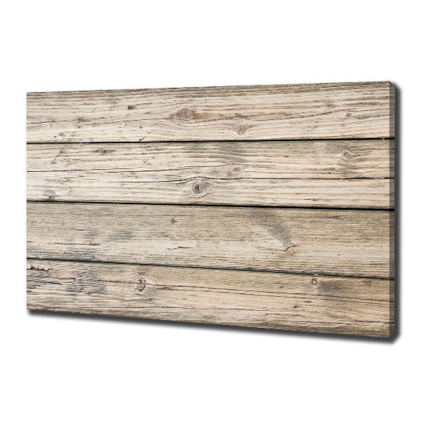 Tableau imprimé sur toile Fond en bois