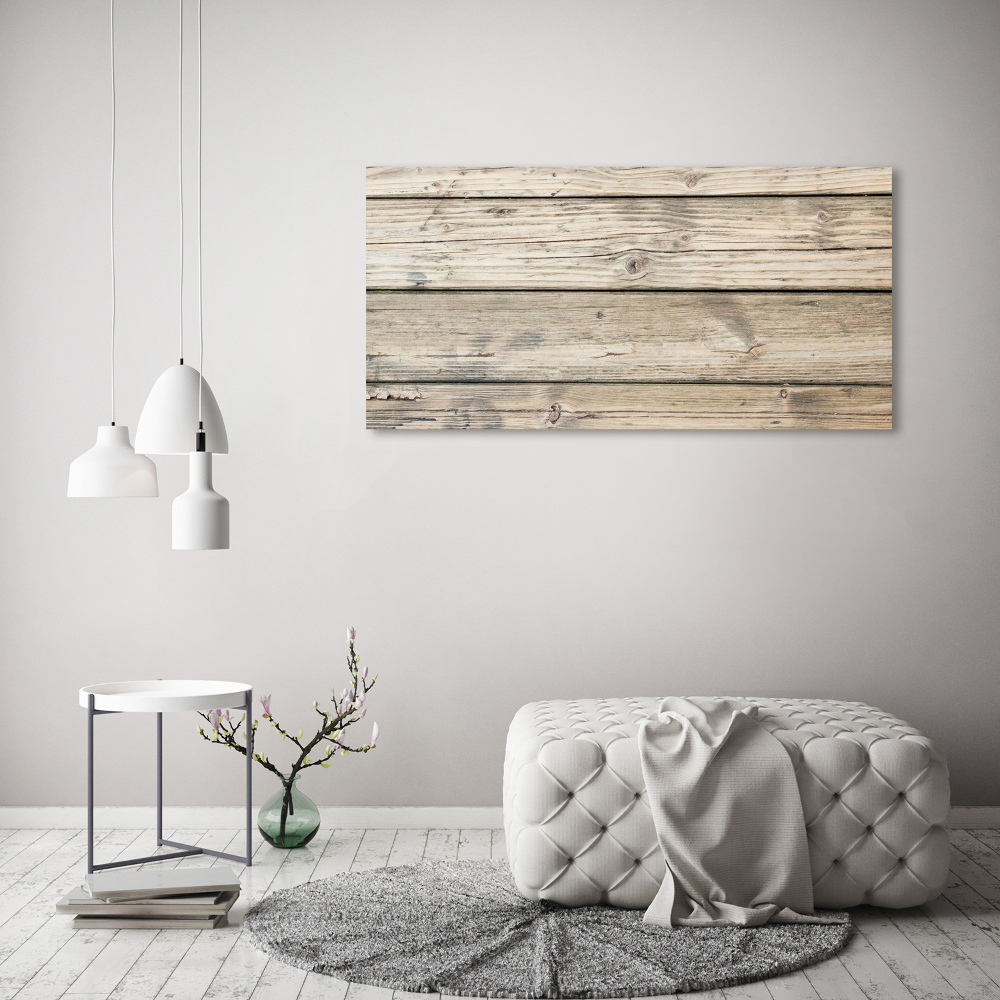 Tableau imprimé sur toile Fond en bois