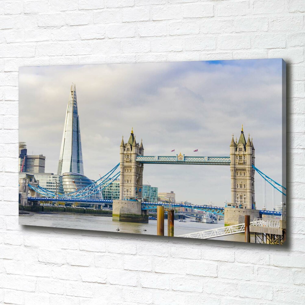 Tableau toile imprimée Thames Londres