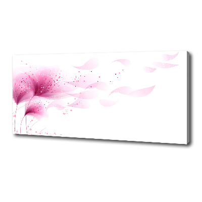 Tableau imprimé sur toile Fleur rose