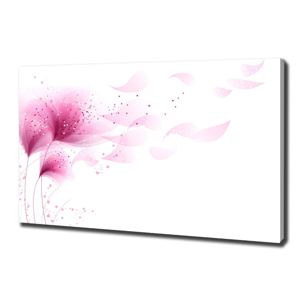 Tableau imprimé sur toile Fleur rose