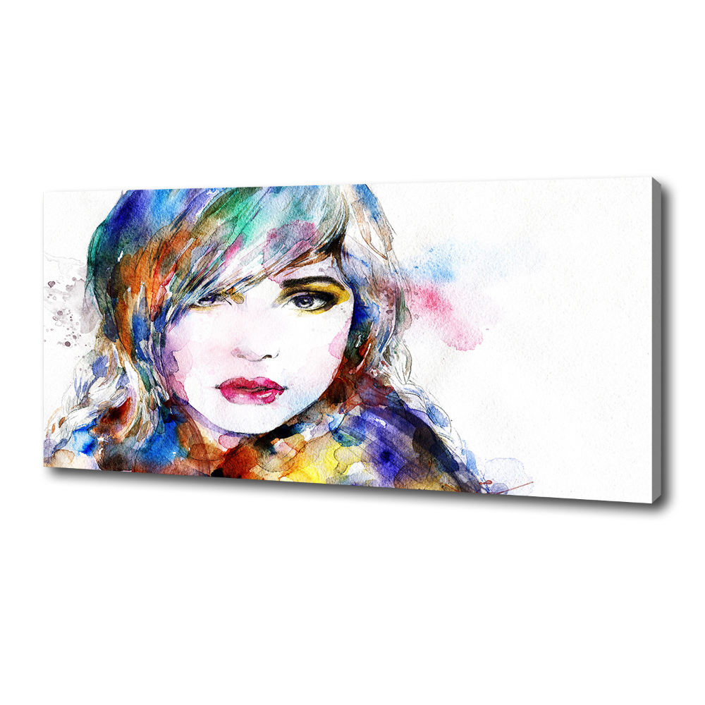 Tableau photo sur toile Visage de femme