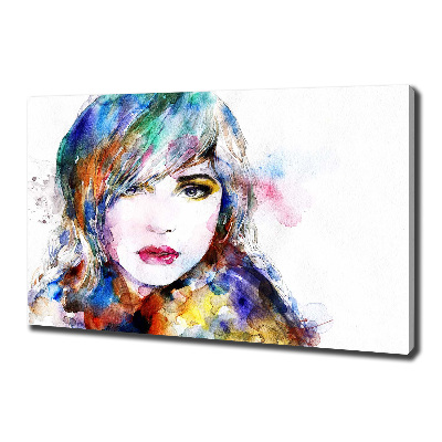 Tableau photo sur toile Visage de femme