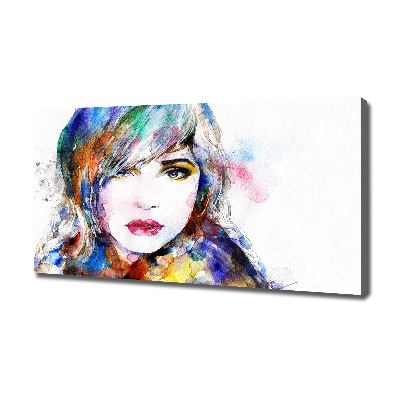 Tableau photo sur toile Visage de femme