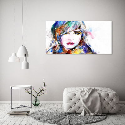 Tableau photo sur toile Visage de femme