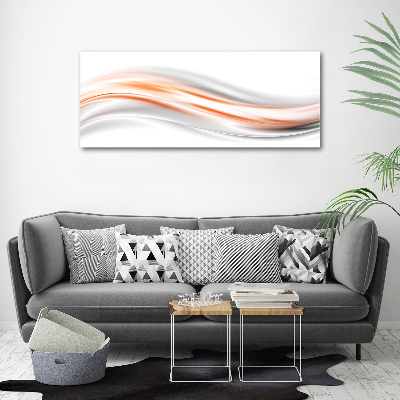 Tableau mural sur toile La vague rouge