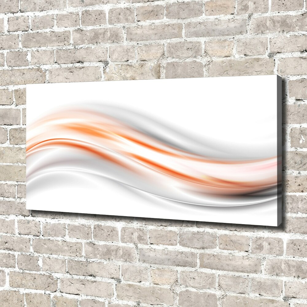 Tableau mural sur toile La vague rouge