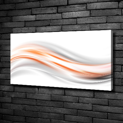 Tableau mural sur toile La vague rouge