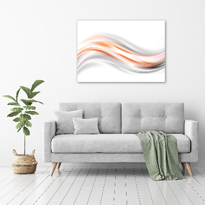 Tableau mural sur toile La vague rouge