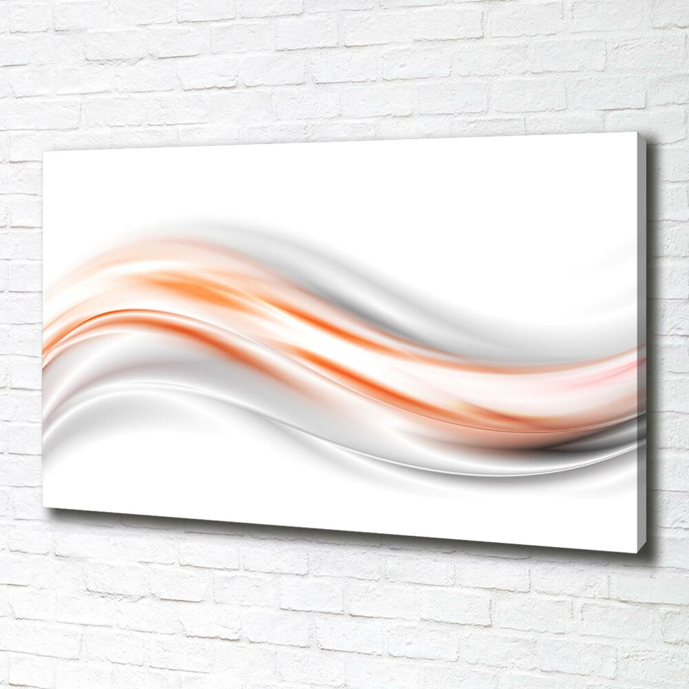 Tableau mural sur toile La vague rouge