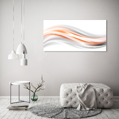 Tableau mural sur toile La vague rouge