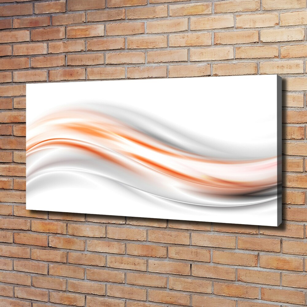 Tableau mural sur toile La vague rouge