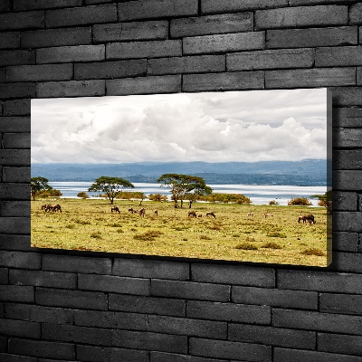 Tableau sur toile Lac Naivasha