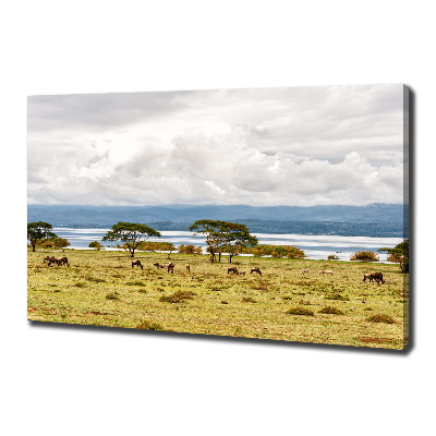 Tableau sur toile Lac Naivasha