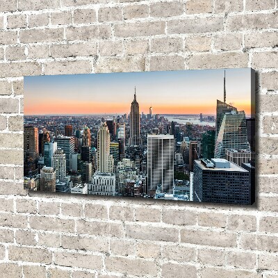 Tableau imprimé sur toile New York USA