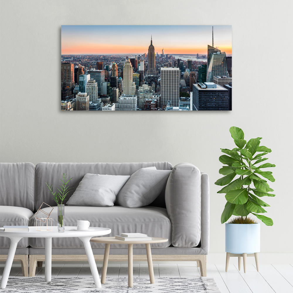 Tableau imprimé sur toile New York USA