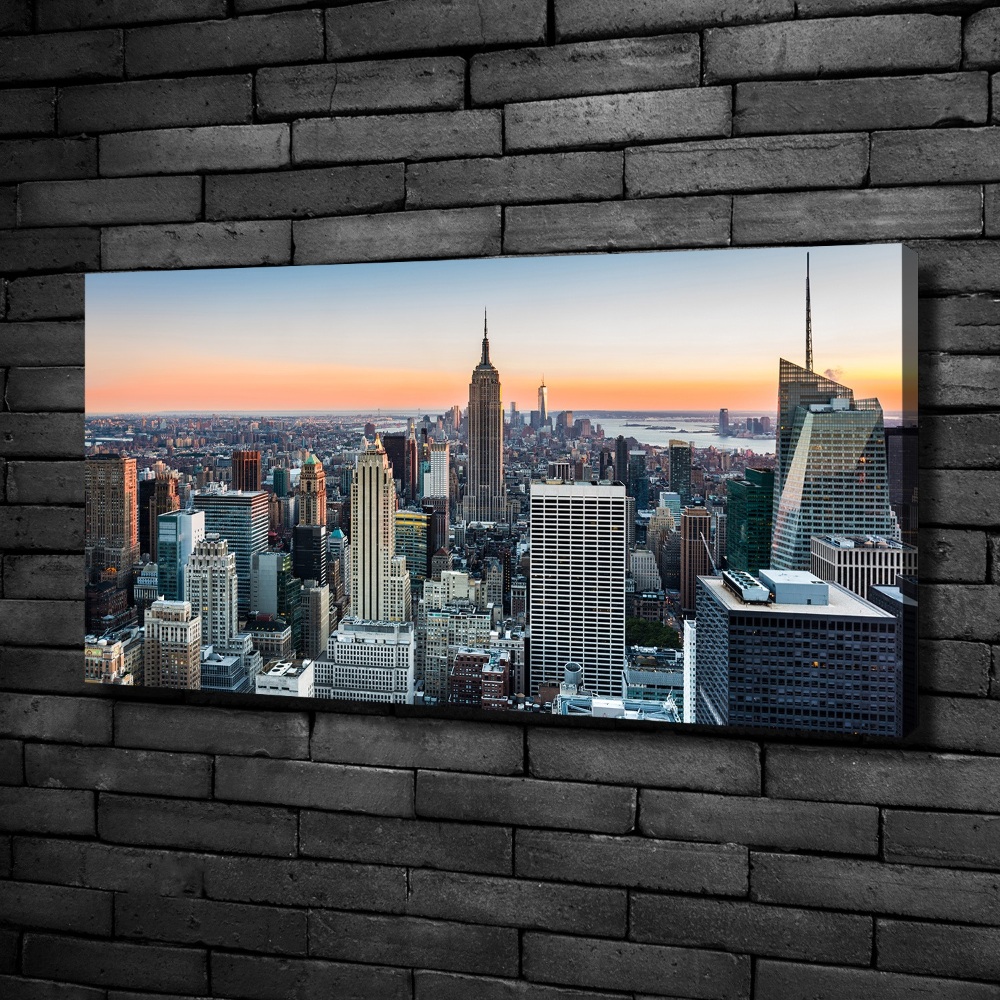 Tableau imprimé sur toile New York USA