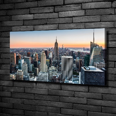 Tableau imprimé sur toile New York USA