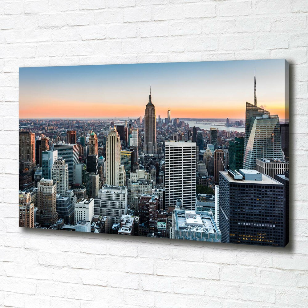 Tableau imprimé sur toile New York USA