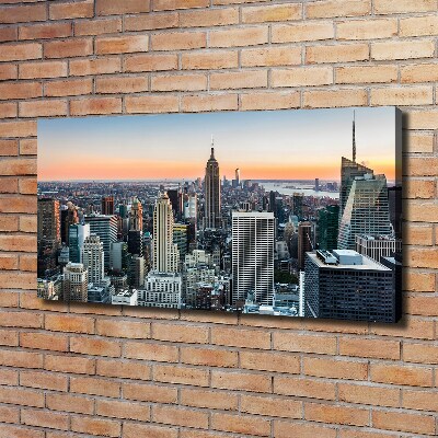 Tableau imprimé sur toile New York USA