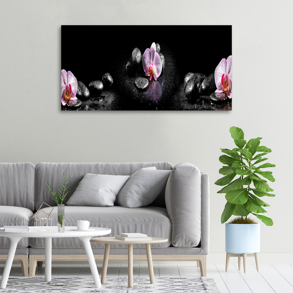 Tableau sur toile Orchidée