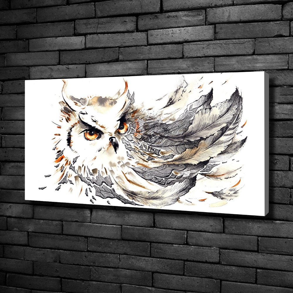 Tableau mural sur toile Hibou