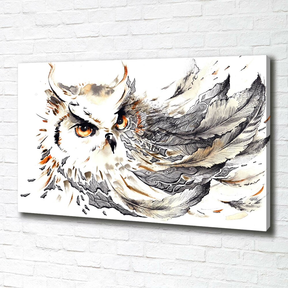 Tableau mural sur toile Hibou