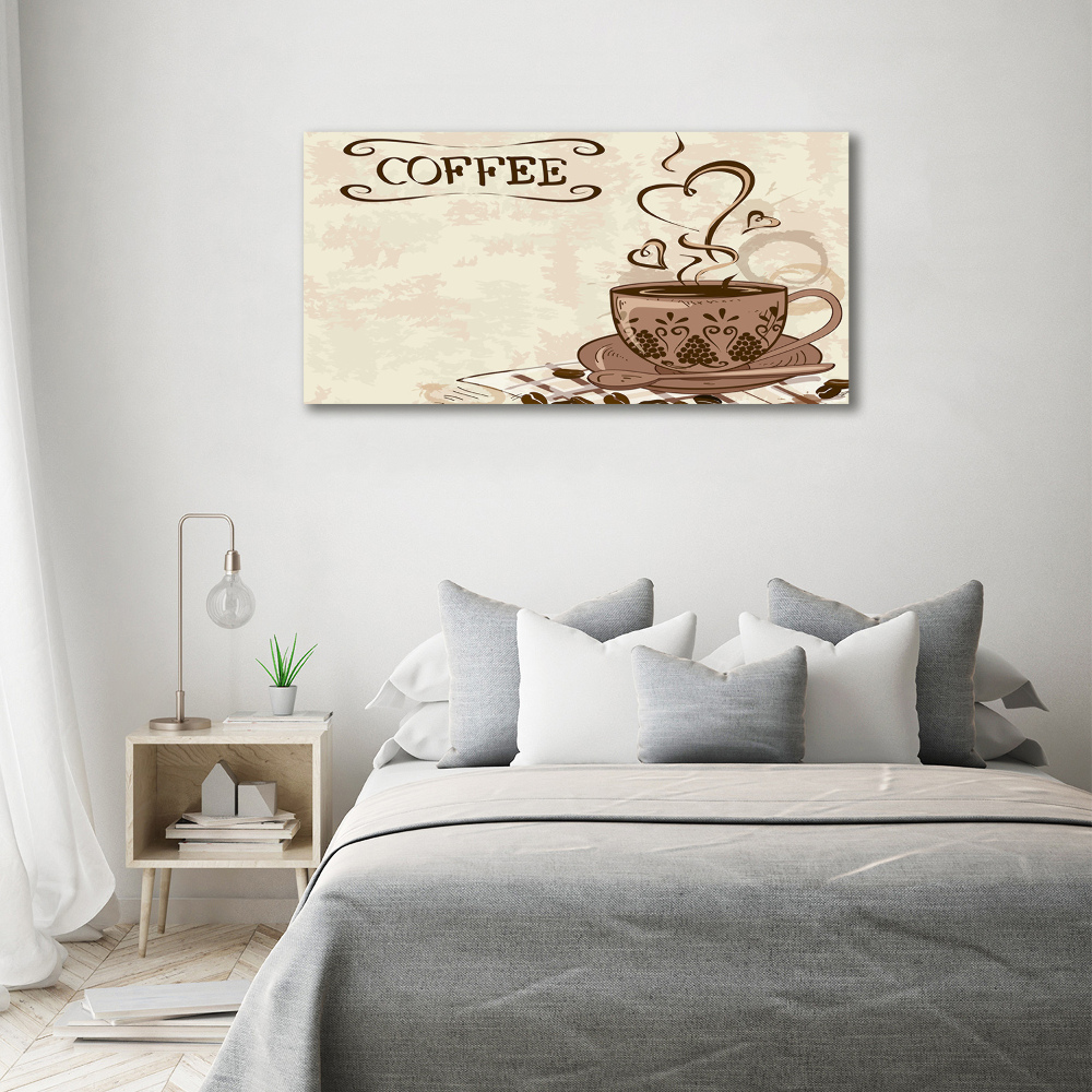 Tableau imprimé sur toile Café aromatique