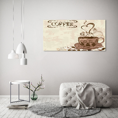 Tableau imprimé sur toile Café aromatique