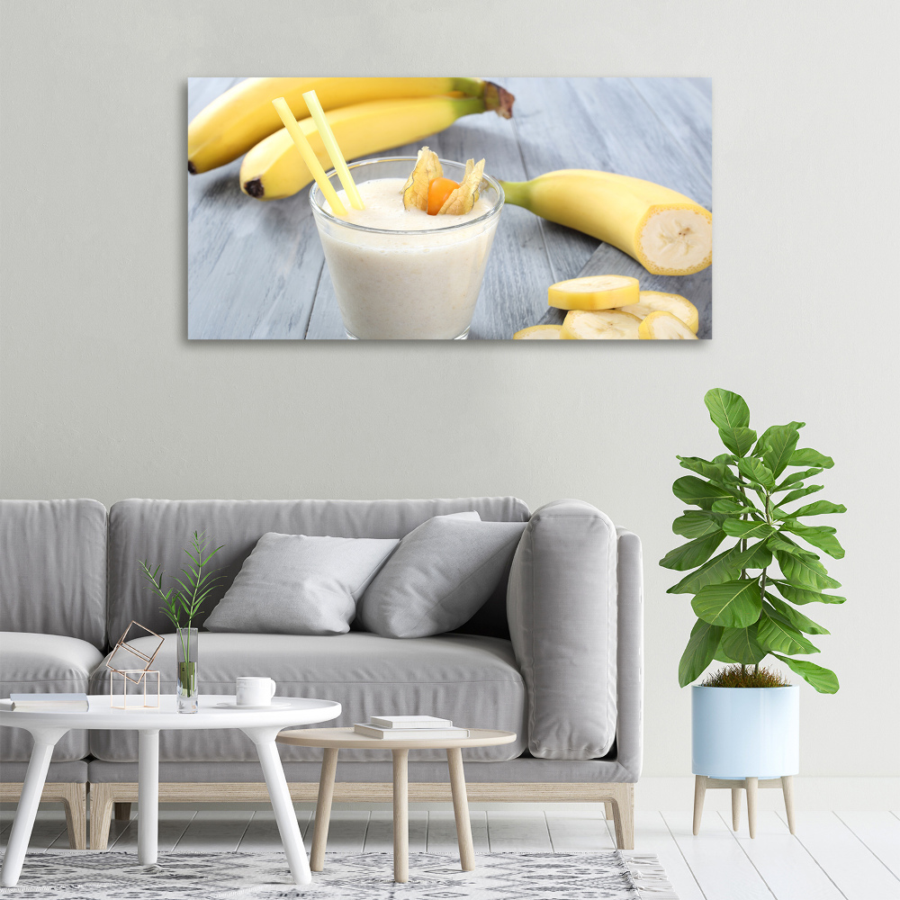 Tableau imprimé sur toile Cocktail de bananes