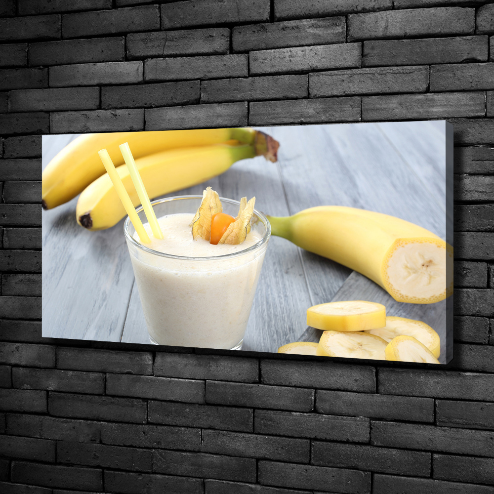 Tableau imprimé sur toile Cocktail de bananes