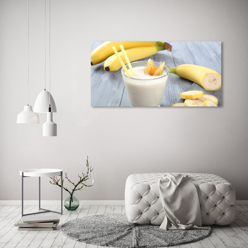 Tableau imprimé sur toile Cocktail de bananes