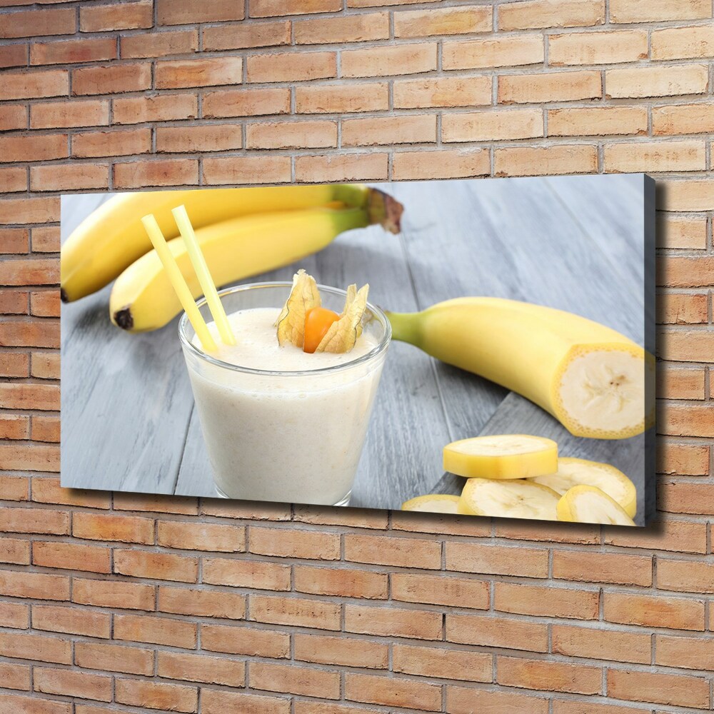 Tableau imprimé sur toile Cocktail de bananes