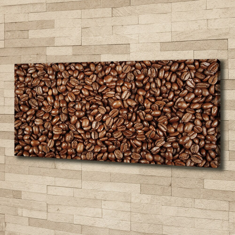 Tableau sur toile Motif grain de café