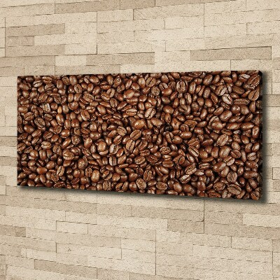 Tableau sur toile Motif grain de café