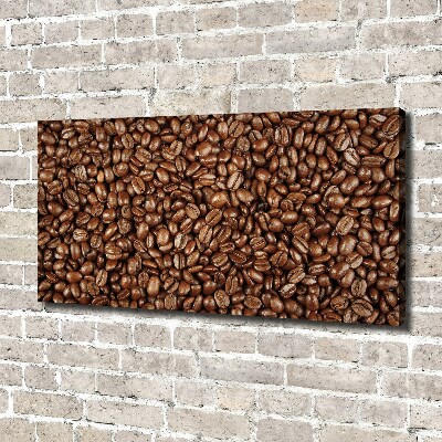 Tableau sur toile Motif grain de café