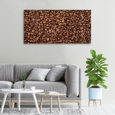 Tableau sur toile Motif grain de café