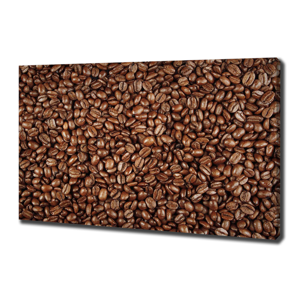 Tableau sur toile Motif grain de café