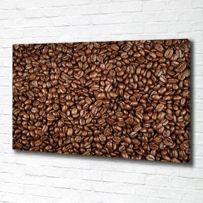 Tableau sur toile Motif grain de café